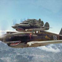 American Volunteer Group Flying Tigers Color Photographs Part 1