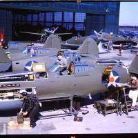 Curtiss-Wright P-40 Warhawk Production Color Photographs Part II